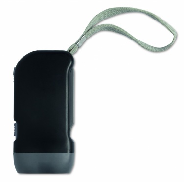 Logo trade promotional giveaways image of: 2 LED dynamo torch